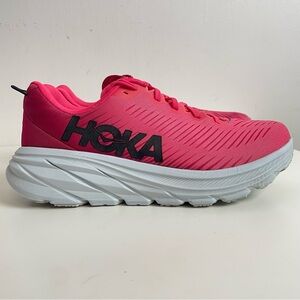 Hoka Rincon 3 Women’s Size 9B Running Shoes Sneakers Paradise Pink Jazzy